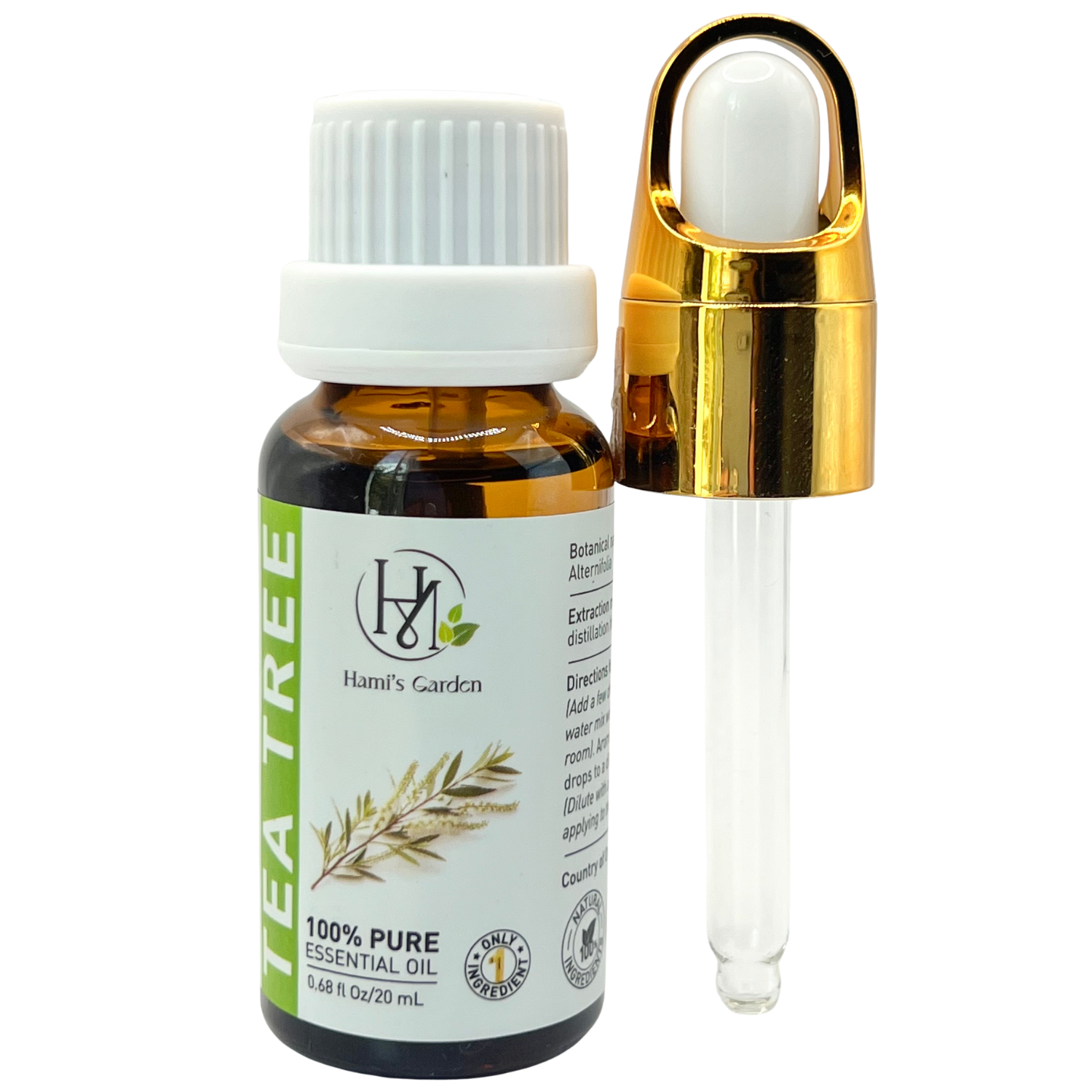 Tea Tree Essential Oil – 0.68 fl Oz/20 mL